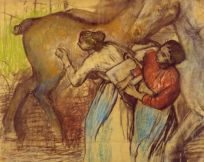 Pulizia del cavallo - musée des beaux, arts de Lyon